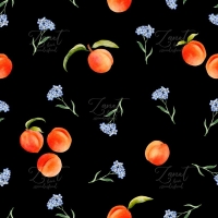 Apricots and flowers