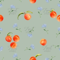 Apricots and flowers