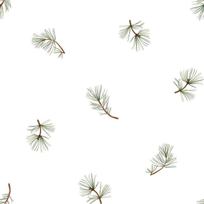 Pine twigs - sprinkled