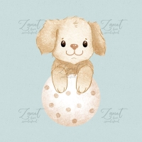 Puppy in shoe - clipart png